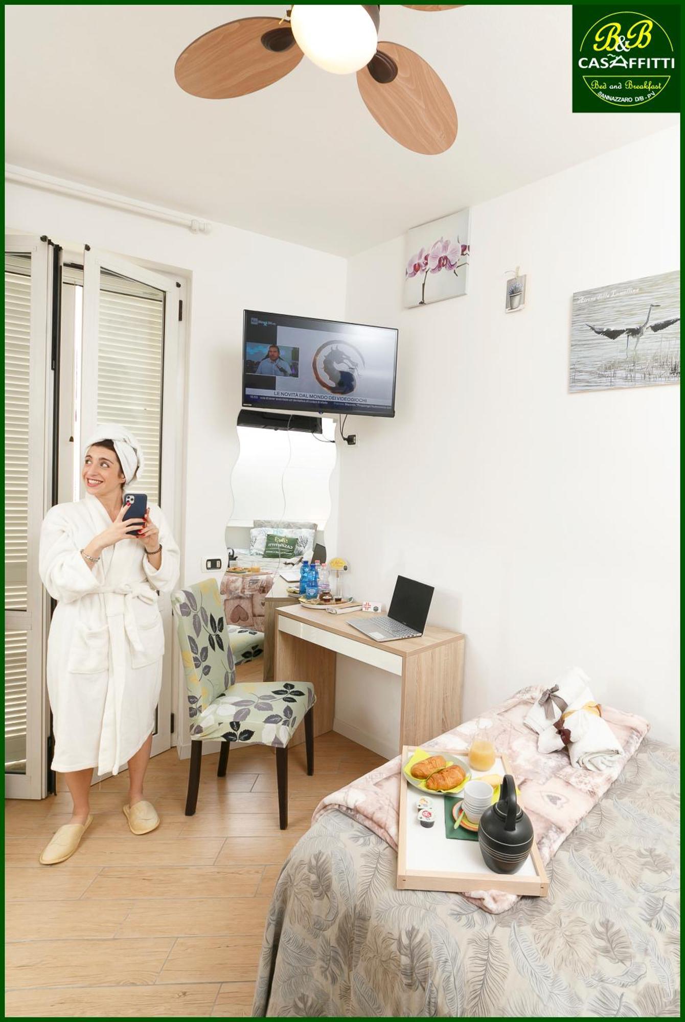 B&B Casaffitti Sannazzaro de' Burgondi Buitenkant foto